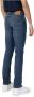 Levi's Slim Fit Blauwe Katoenen Jeans met Gewassen Effect Blue Heren - Thumbnail 4