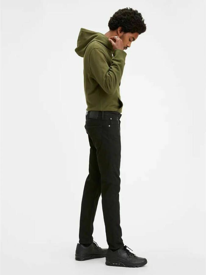 Levi's Slimfit-jeans Zwart Heren