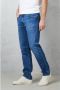 Levi's Blauwe effen jeans met ritssluiting en knoopsluiting Blue Heren - Thumbnail 11