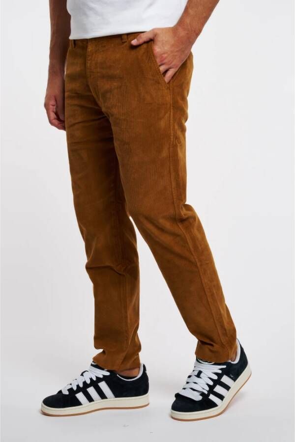 Levi's Katoenen broek met norHeren taille Brown Heren