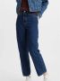 Levi's Straight fit high rise jeans van een mix van katoen en lyocell model 'Ribcage' - Thumbnail 11