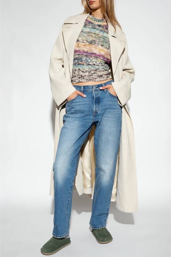 Levi's 501 90'S jeans uit de Responsibly Made collectie Blauw Dames