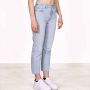 Levi's Blauwe Katoenen 5-Pocket Jeans voor Vrouwen Blue Dames - Thumbnail 14