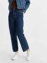 Levi's Straight fit high rise jeans van een mix van katoen en lyocell model 'Ribcage' - Thumbnail 12