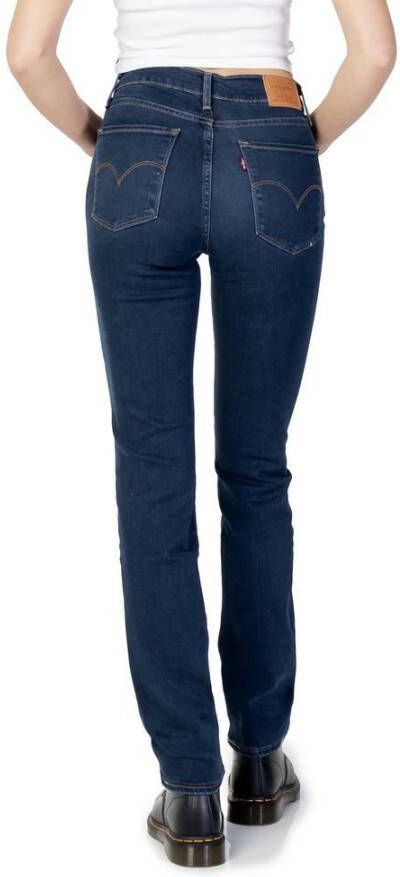 Levi's Rechte jeans Blauw Dames