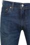Levi's Slim Fit Blauwe Katoenen Jeans met Gewassen Effect Blue Heren - Thumbnail 6