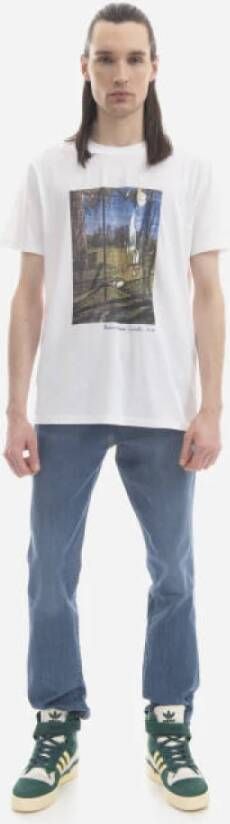 Levi's Straight Jeans Blauw Heren