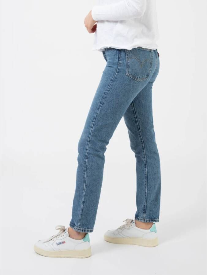 Levi's Rechte spijkerbroek Blauw Heren