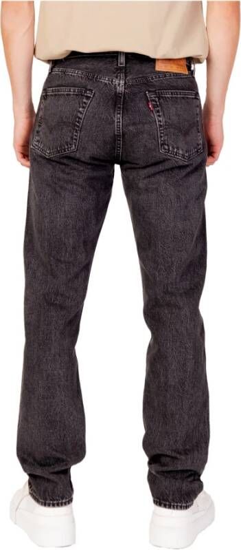 Levi's Straight Jeans Zwart Heren