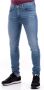 Levi's Stretch Skinny Lage Taille Jeans Blauw Heren - Thumbnail 3