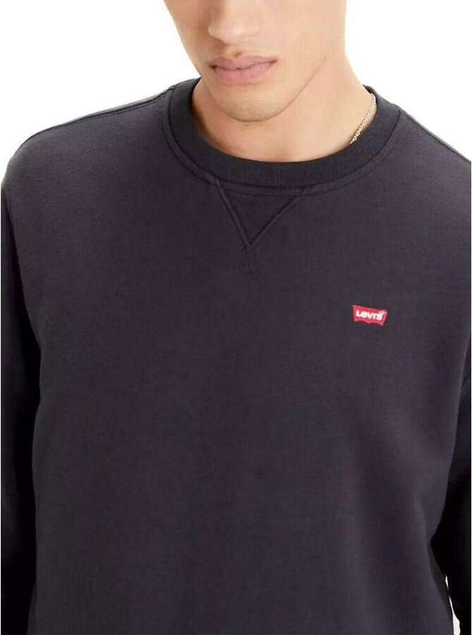 Levi's Sweatshirt Zwart Heren