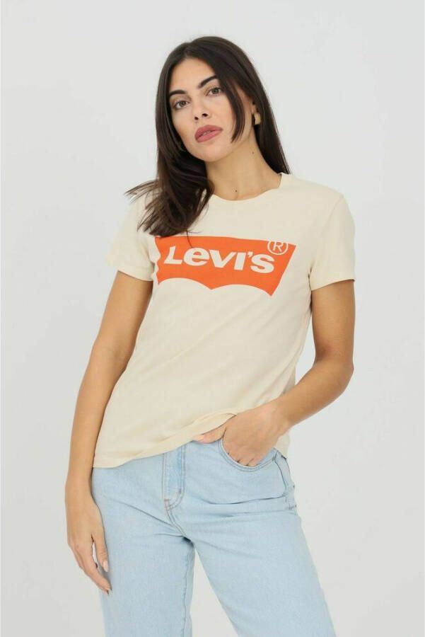 Levi's T-shirt 17369-1745 Beige Dames