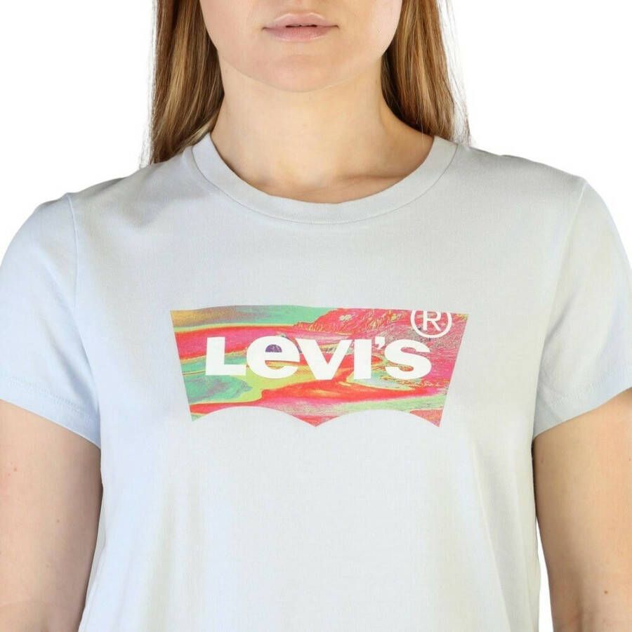 Levi's T-shirt 17369_the-perfect Blauw Dames