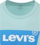 Levi's Lichtblauw Katoenen T-Shirt met Print Blue Heren - Thumbnail 4
