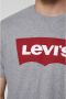 Levi's Grijze Katoenen T-Shirt met Print Gray Heren - Thumbnail 12