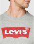 Levi's Grijze Katoenen T-Shirt met Print Gray Heren - Thumbnail 13