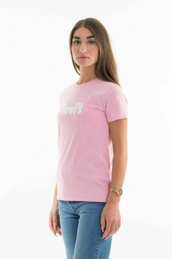 Levi's T-shirts Roze Dames