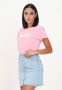 Levi's Dames T-shirt met ronde hals Pink Dames - Thumbnail 5
