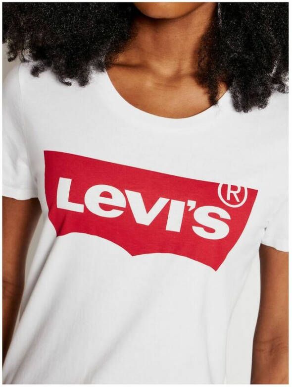 Levi's T-Shirts Wit Dames