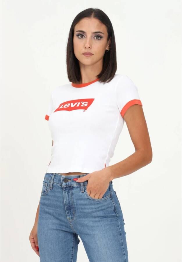 Levi's T-shirts Wit Dames
