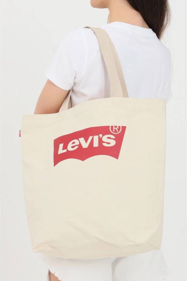 Levi's Tote Bags Beige Dames