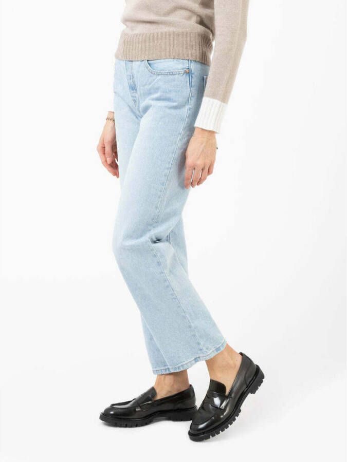 Levi's Wide Jeans Blauw Dames