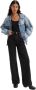 Levi's Ribcage high waist wide leg jeans black denim - Thumbnail 3