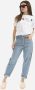 Levi's Womeniehigh Loose Taper Lets Stay pants 17847-0015 Blauw Dames - Thumbnail 5