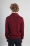 L'Exception Paris Merino sjaal kraag Cardigan Red Heren - Thumbnail 2