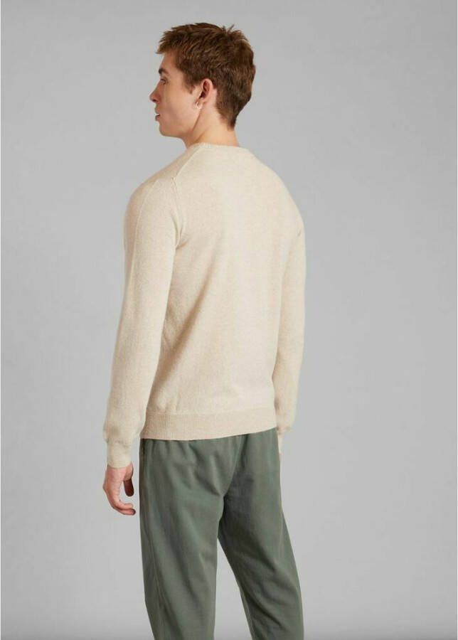 L'Exception Paris Rondneck gebreide kleding Beige Heren