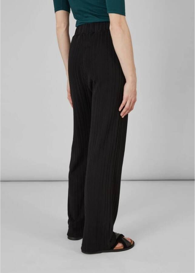 L'Exception Paris Straight Trousers Zwart Dames