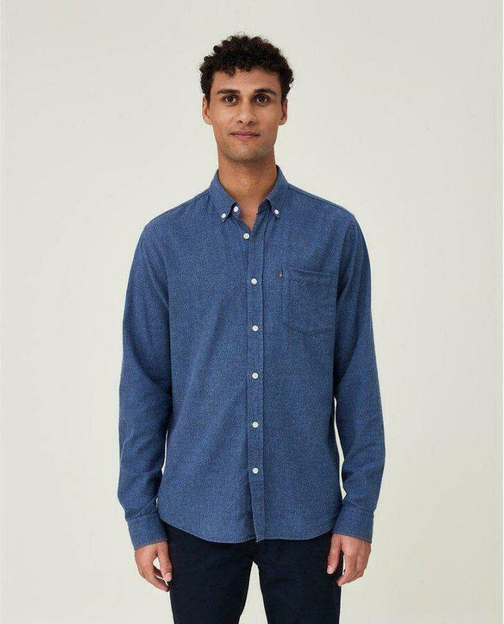 Lexington Spijkerhemd Blauw Heren