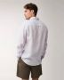 Lexington Normaal Overhemd Purple Heren - Thumbnail 2