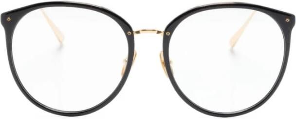 Linda Farrow Lflc747 C33 OPT Optical Frame Zwart Dames