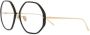 Linda Farrow Stijlvolle optische bril voor dagelijks gebruik Black Dames - Thumbnail 4