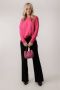 Lisa Yang Mila Hibiscus Sweater Pink Dames - Thumbnail 1
