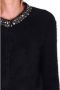 Liu Jo Angora Wol Vest met Strass Applicatie Black Dames - Thumbnail 1