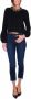 Liu Jo Angora Wol Vest met Strass Applicatie Black Dames - Thumbnail 3