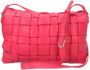Liu Jo Duurzame Geweven Crossbody Tas Rood Dames - Thumbnail 3