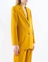 Liu Jo Klassieke Blazer met één knoop Yellow Dames - Thumbnail 2