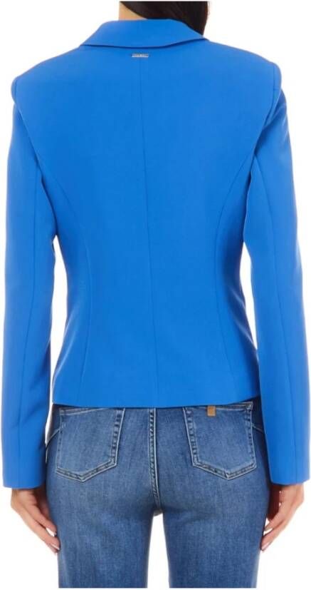 Liu Jo Stretch Twill Dames Blazer Blauw Dames
