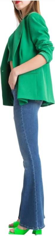 Liu Jo Groene blazers voor vrouwen Groen Dames