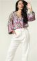 Liu Jo blouse multicolour Waf3469 T3450 Q9401 Meerkleurig Dames - Thumbnail 9