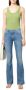 Liu Jo Stijlvolle en comfortabele boot-cut jeans voor vrouwen Blauw Dames - Thumbnail 2