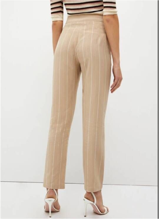 Liu Jo Klassieke Chino`s Beige Dames
