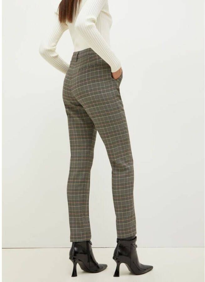Liu Jo Lurex Mo Cigarette Broek Grijs Dames