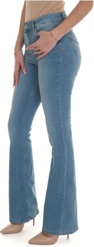 Liu Jo Denim Bell Bottom Jeans Blauw Dames