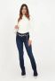 Liu Jo Blauwe Aw23 Flared Jeans voor Dames Blauw Dames - Thumbnail 2