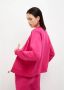 Liu Jo Rhinestone Zip-Through Sweatshirt Roze Dames - Thumbnail 4