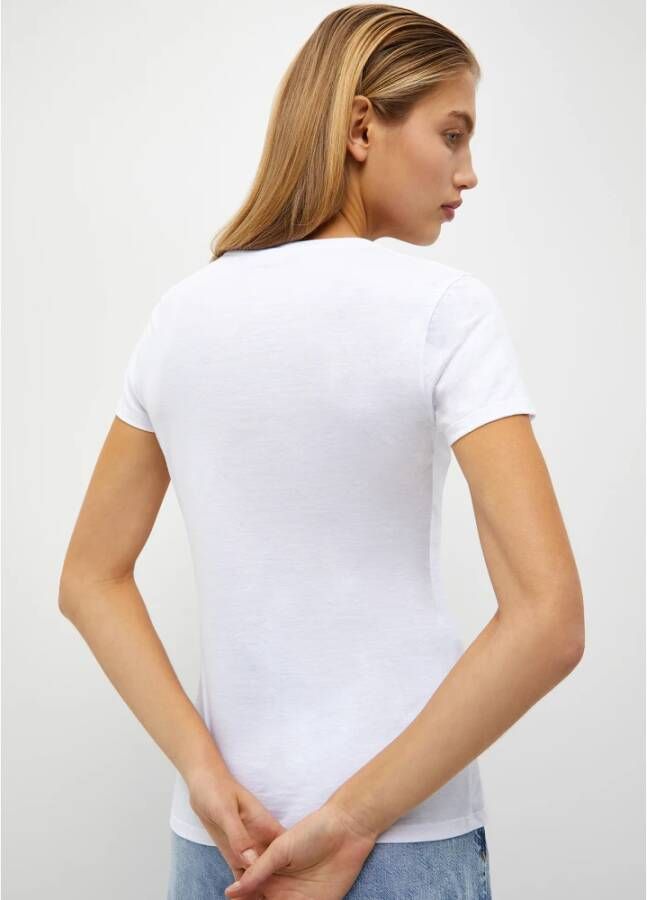 Liu Jo Eco-vriendelijk Logo T-Shirt Wit Dames